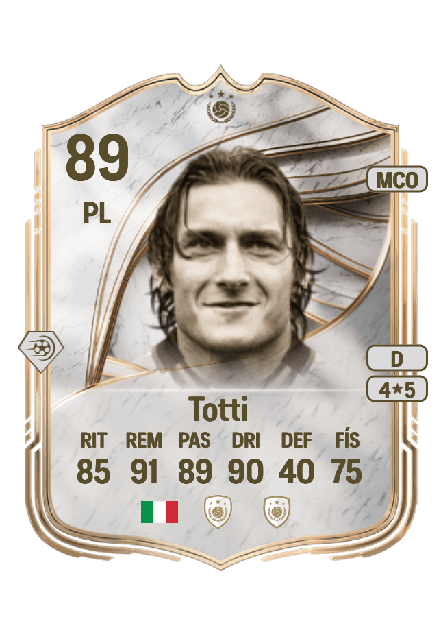 Francesco Totti card