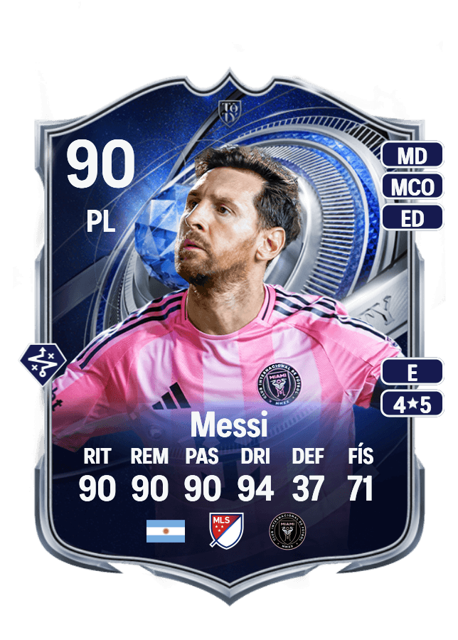 Lionel Messi card
