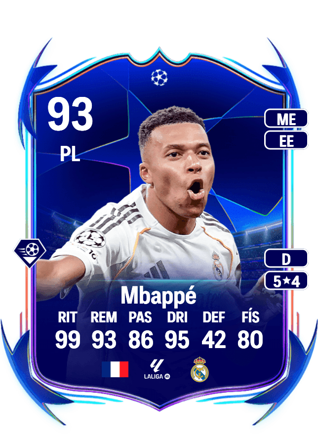 Kylian Mbappé card