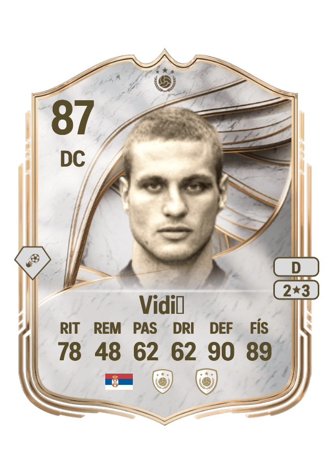 Nemanja Vidić card