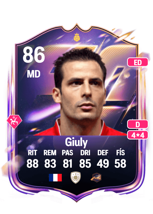 Ludovic Giuly card