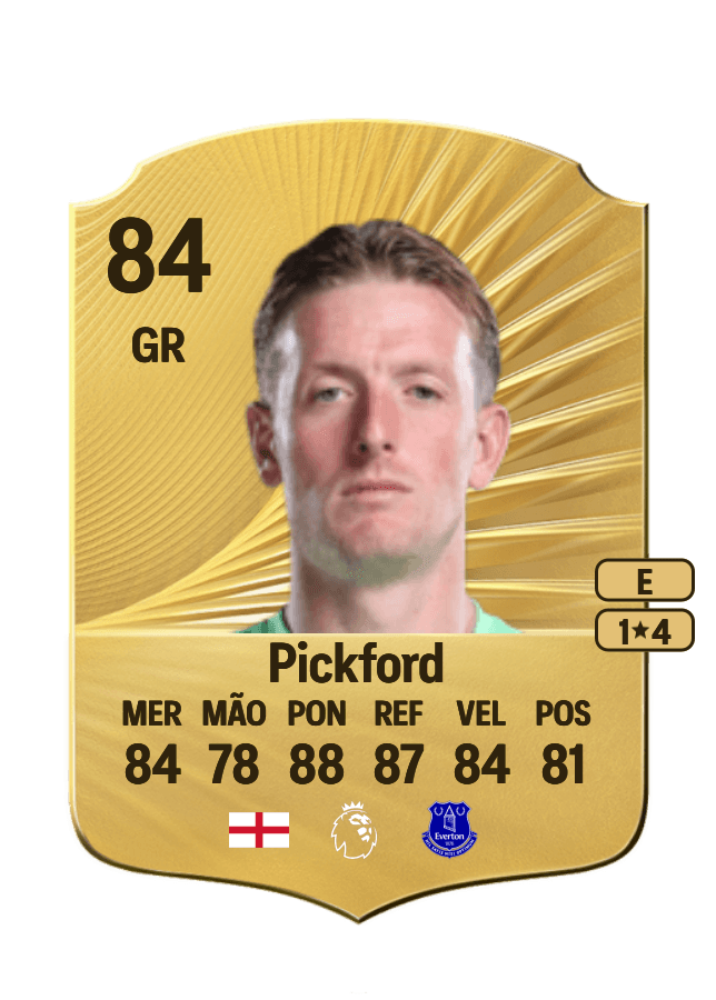 Jordan Pickford card