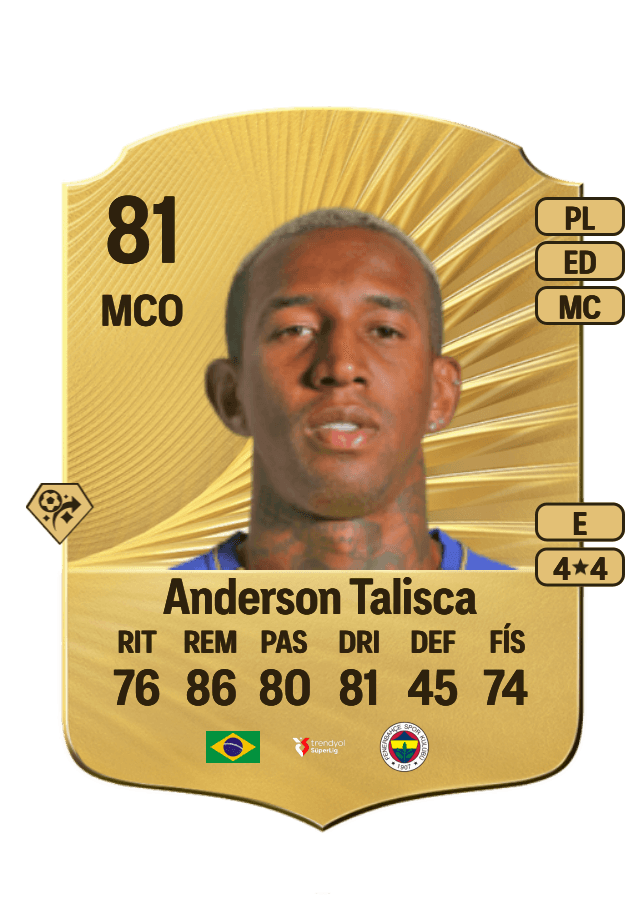 Anderson Talisca card