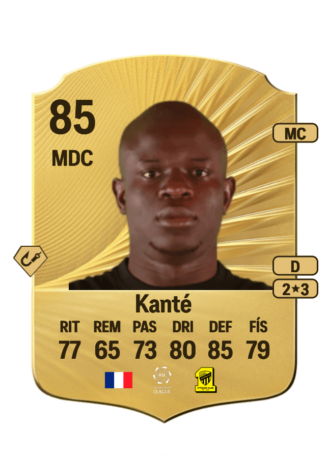 N'Golo Kanté card