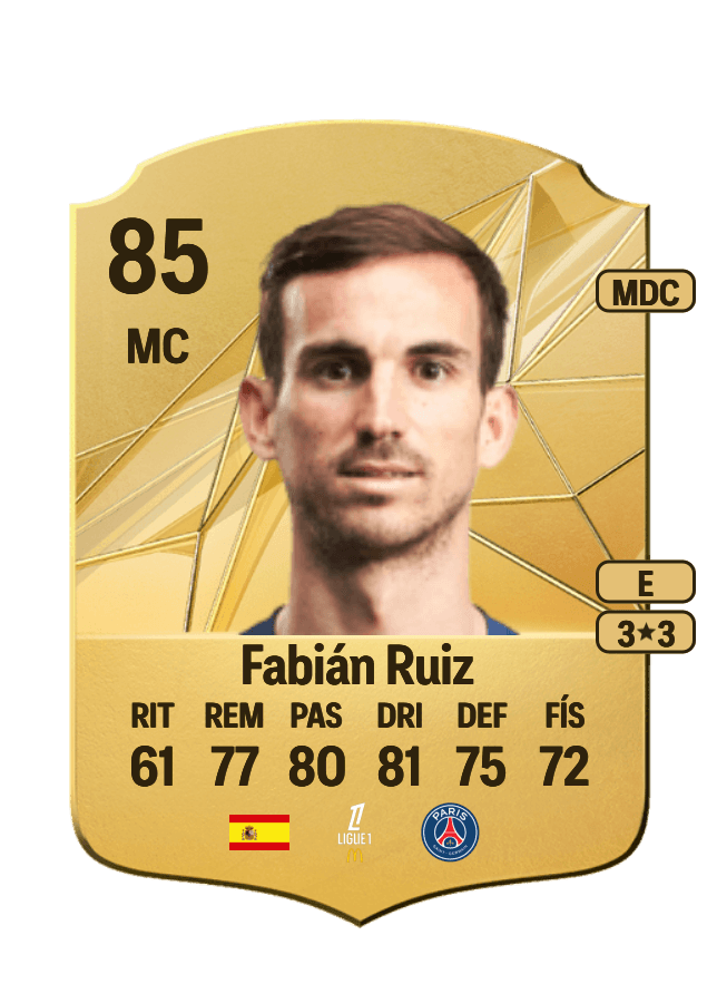 Fabián Ruiz card