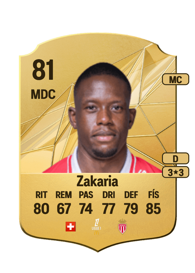 Denis Zakaria card