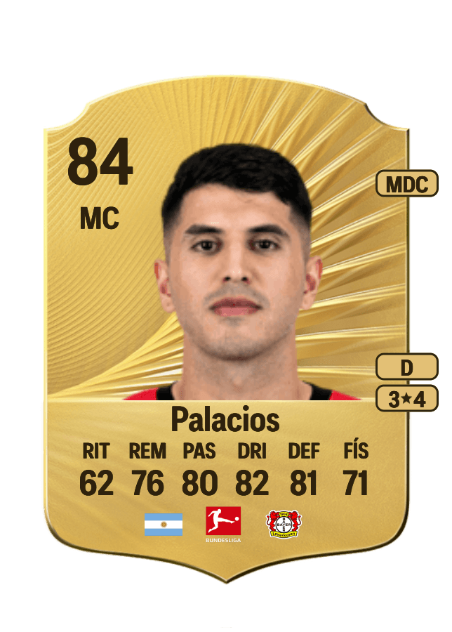 Exequiel Palacios card
