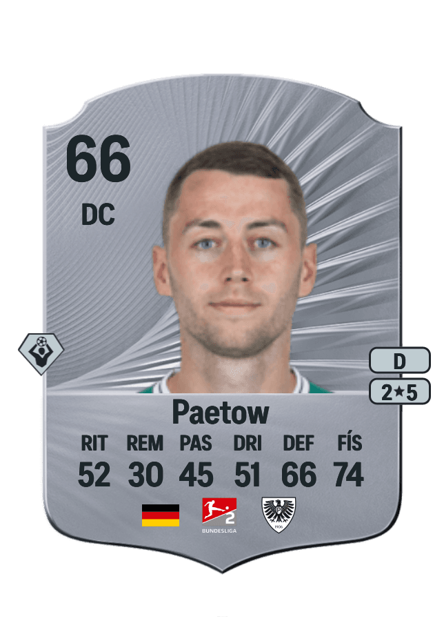 Torge Paetow card