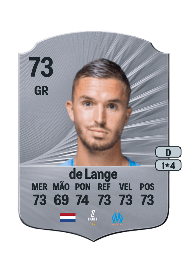 Jeffrey de Lange card