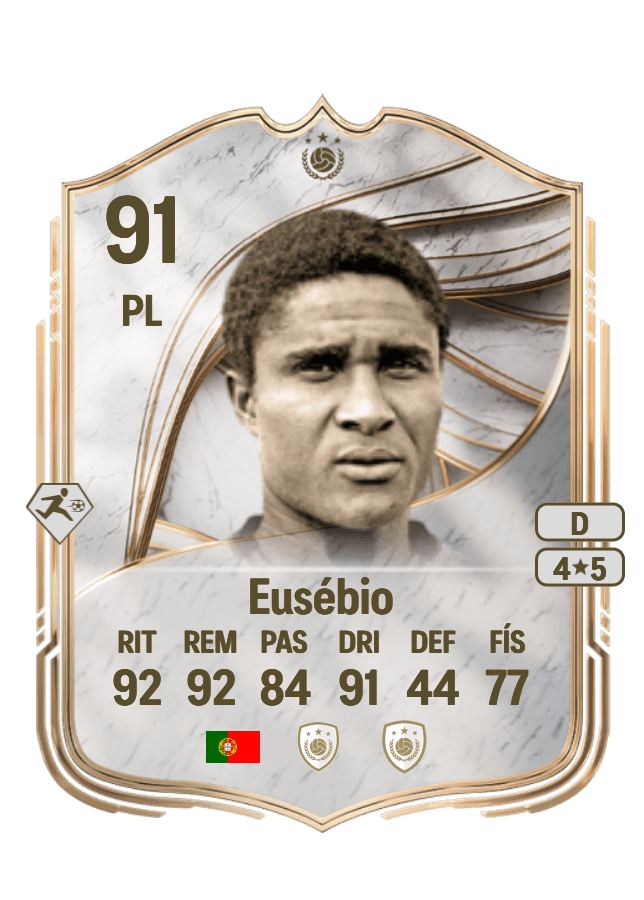 Eusébio card