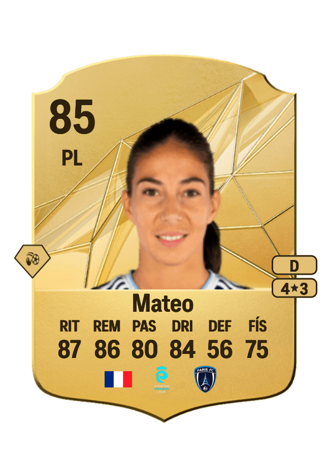 Clara Mateo card