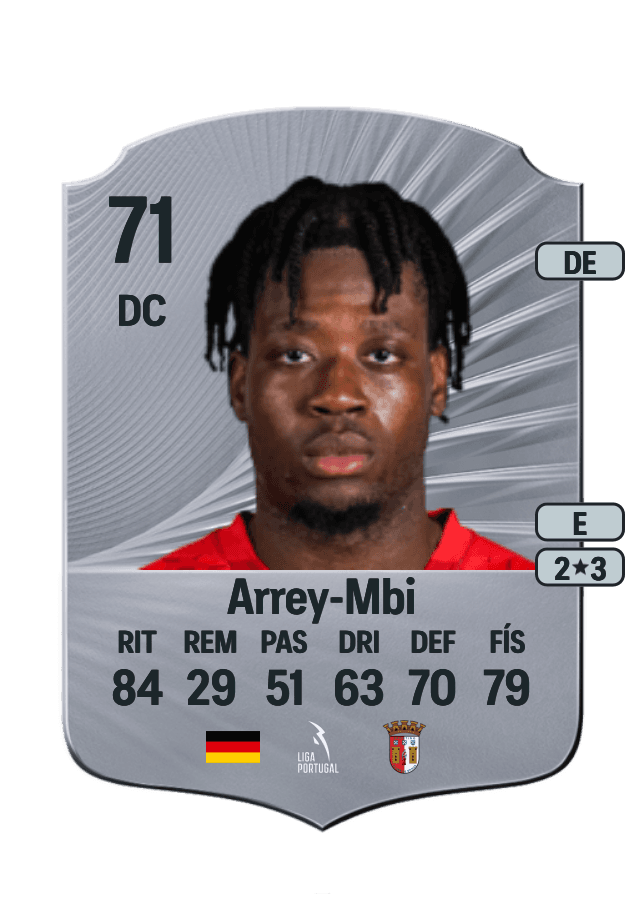 Bright Akwo Arrey-Mbi card