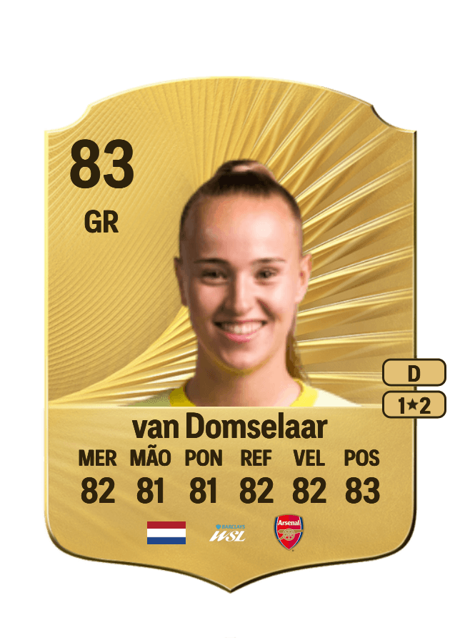 Daphne van Domselaar card