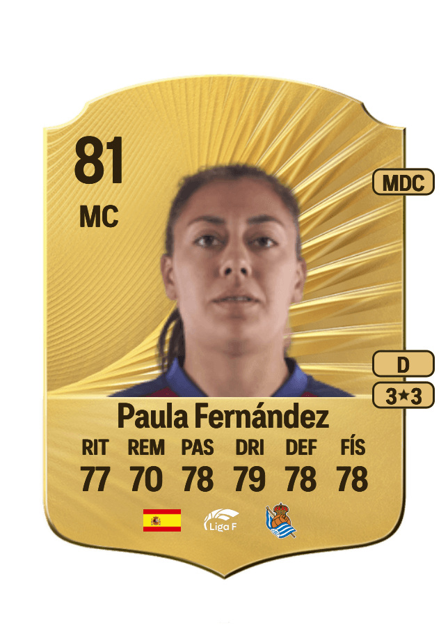 Paula Fernández card