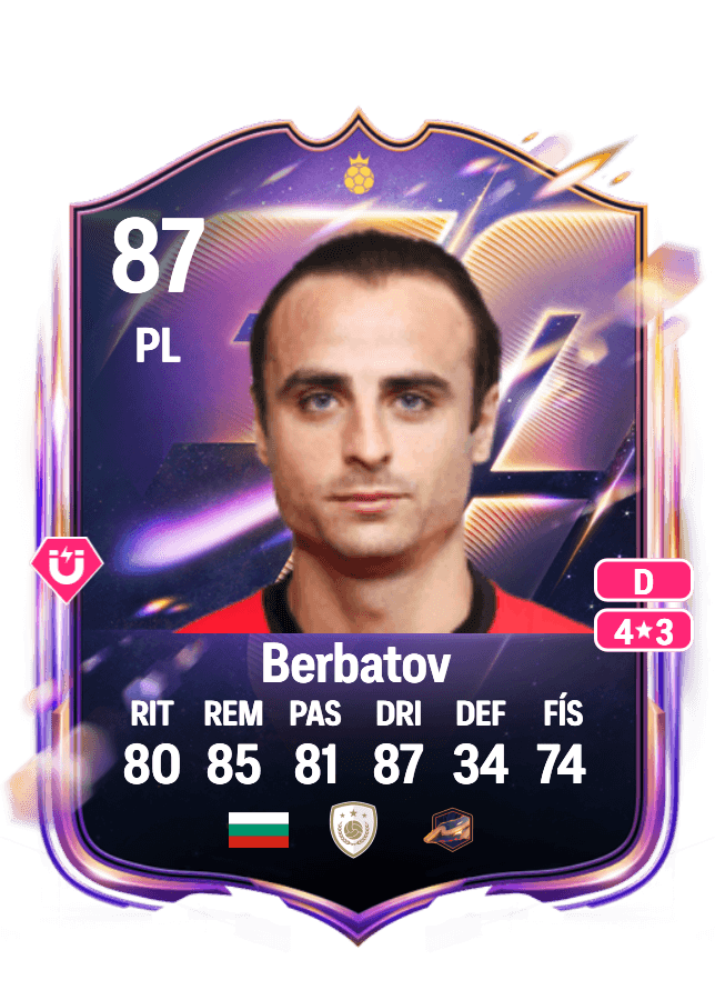 Dimitar Berbatov card