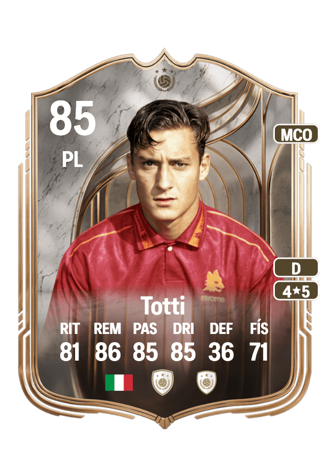Francesco Totti card