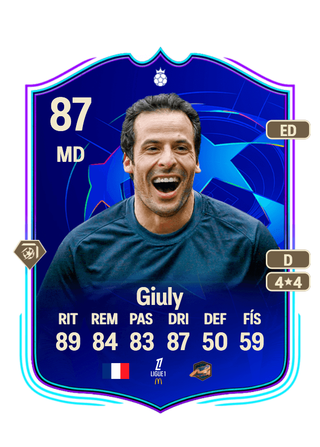 Ludovic Giuly card