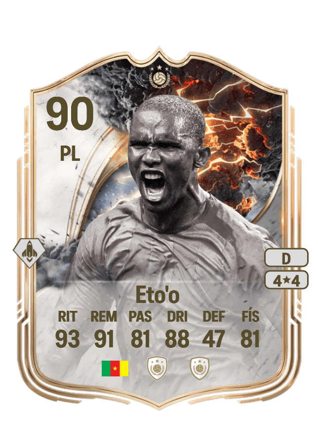 Samuel Eto'o card