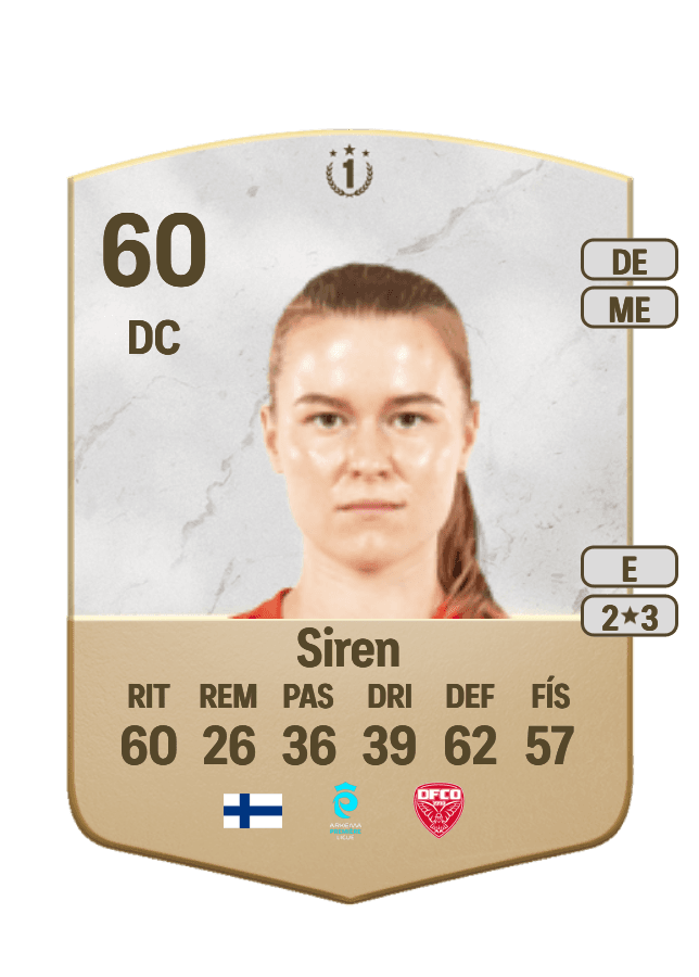 Emmi Siren card