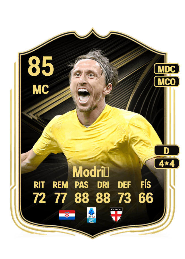 Luka Modrić card