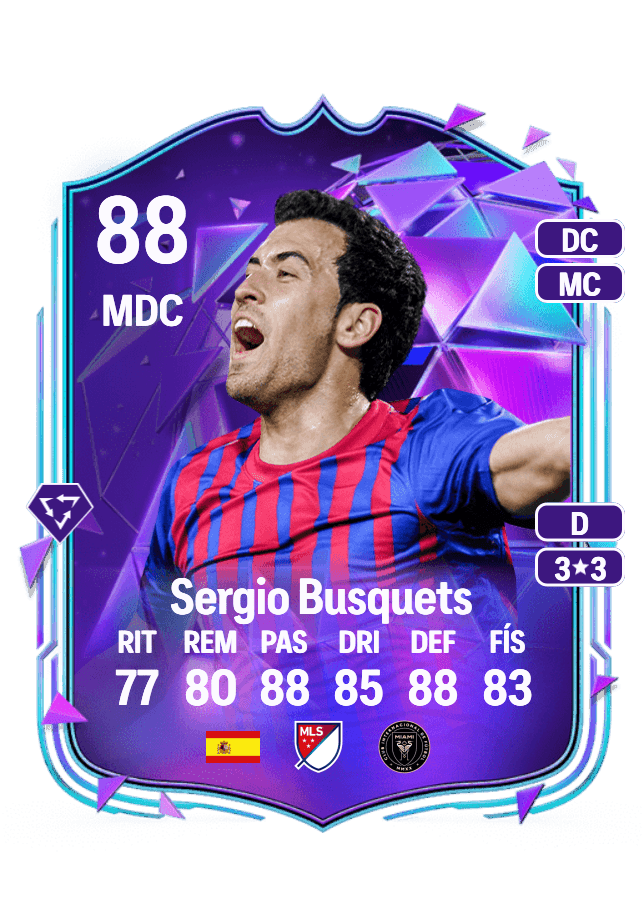 Sergio Busquets card