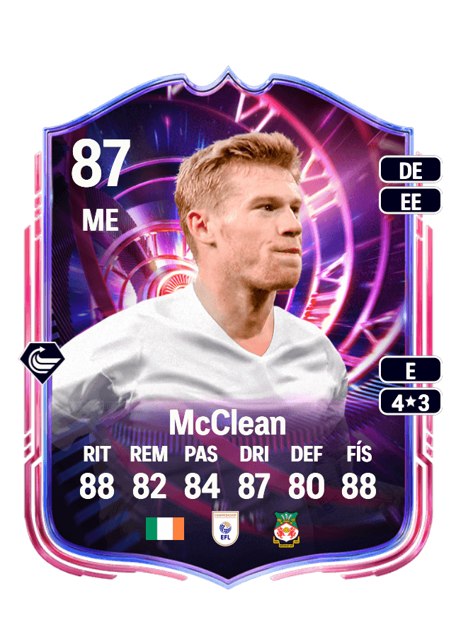 James McClean card