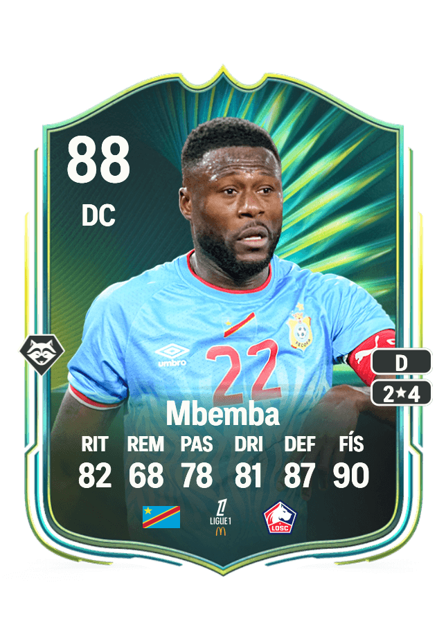 Chancel Mbemba card