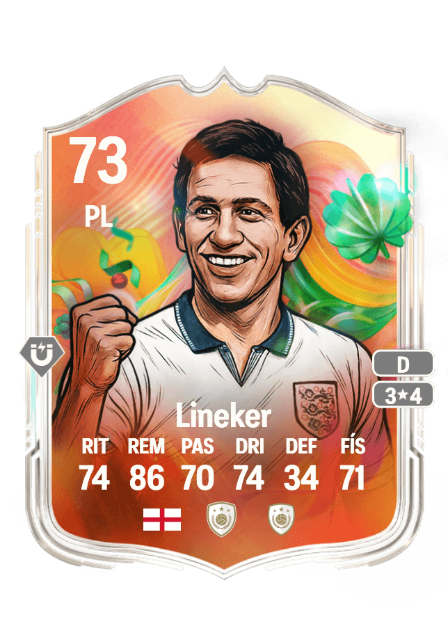 Gary Lineker card