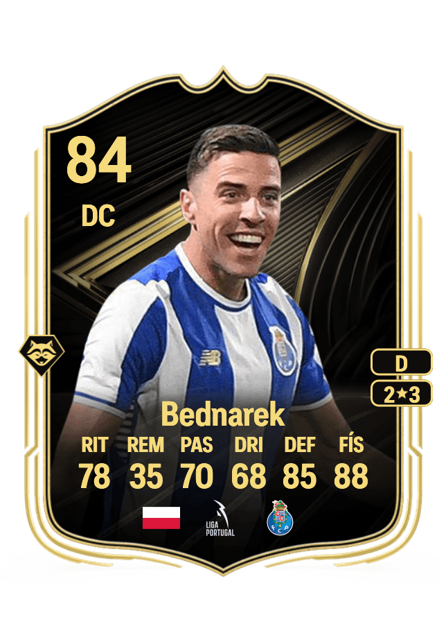 Jan Bednarek card