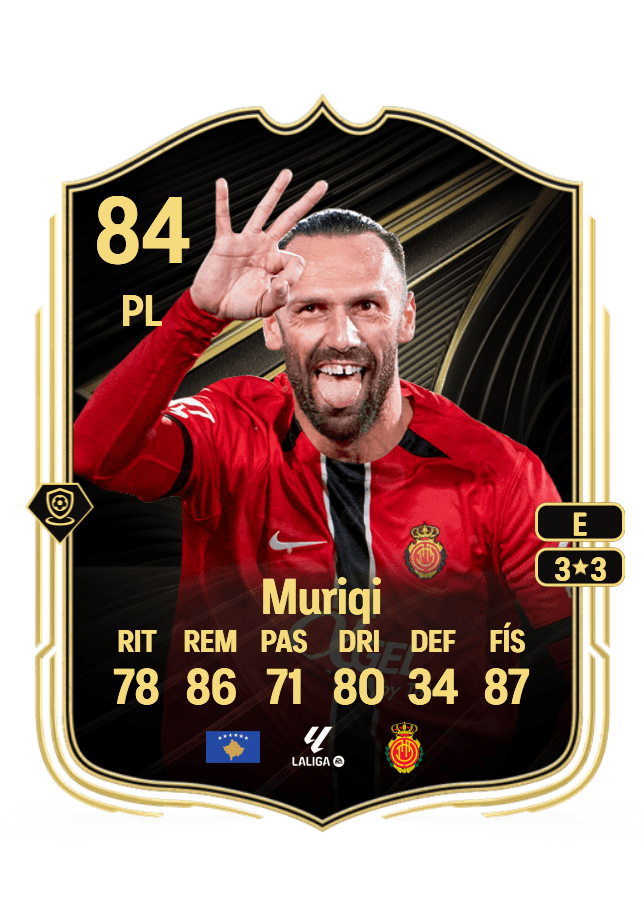 Vedat Muriqi card