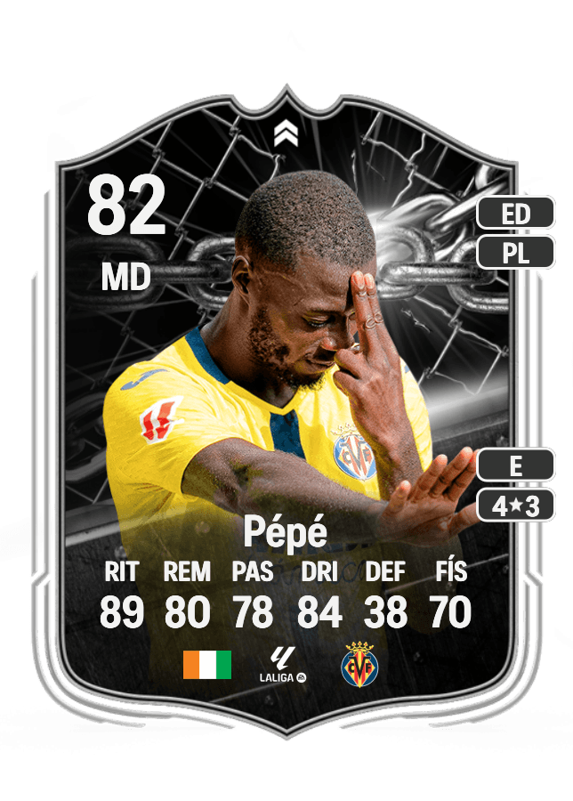 Nicolas Pépé card