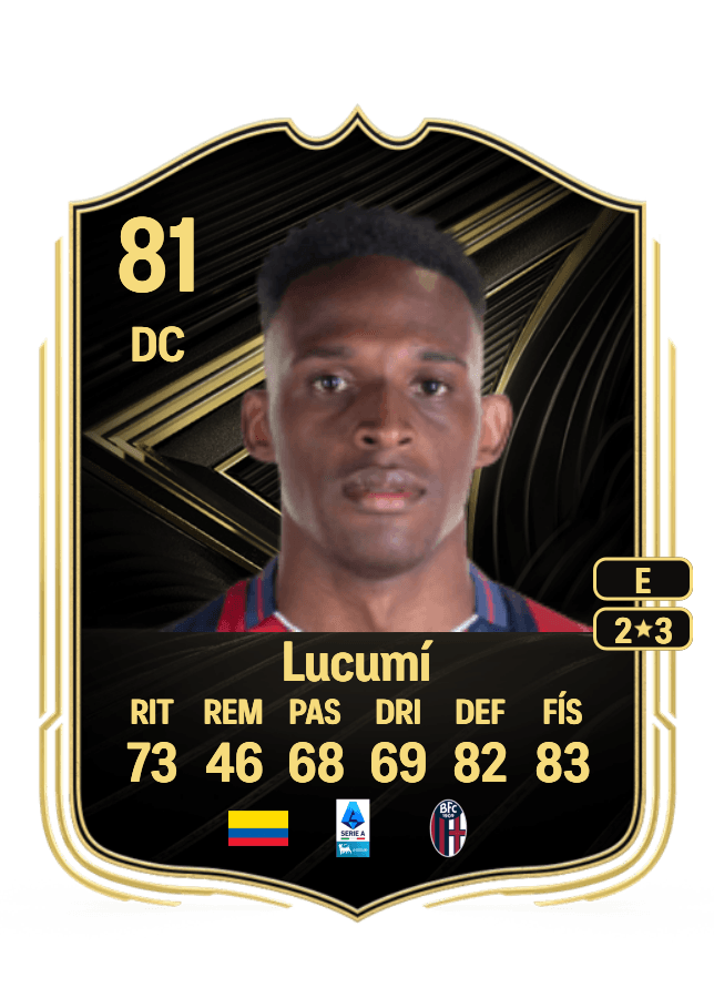 Jhon Lucumí card