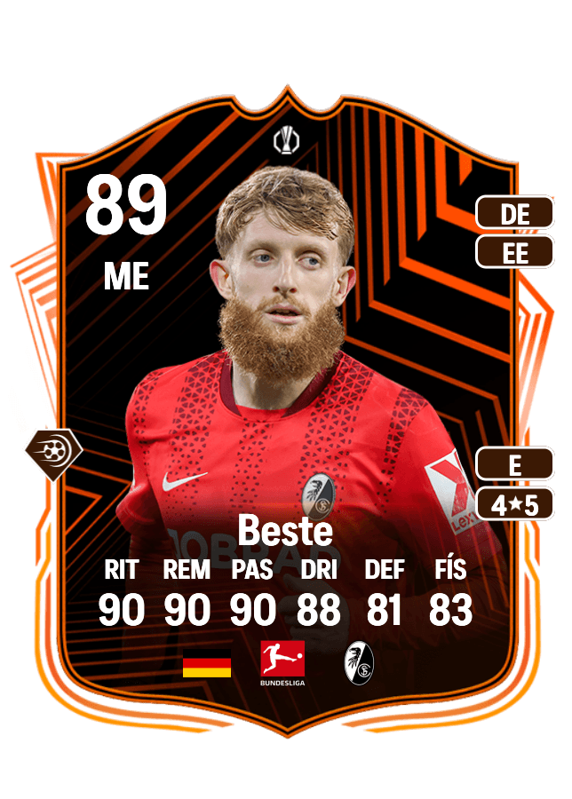 Jan-Niklas Beste card