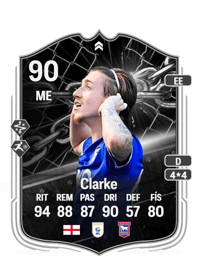 Jack Clarke card