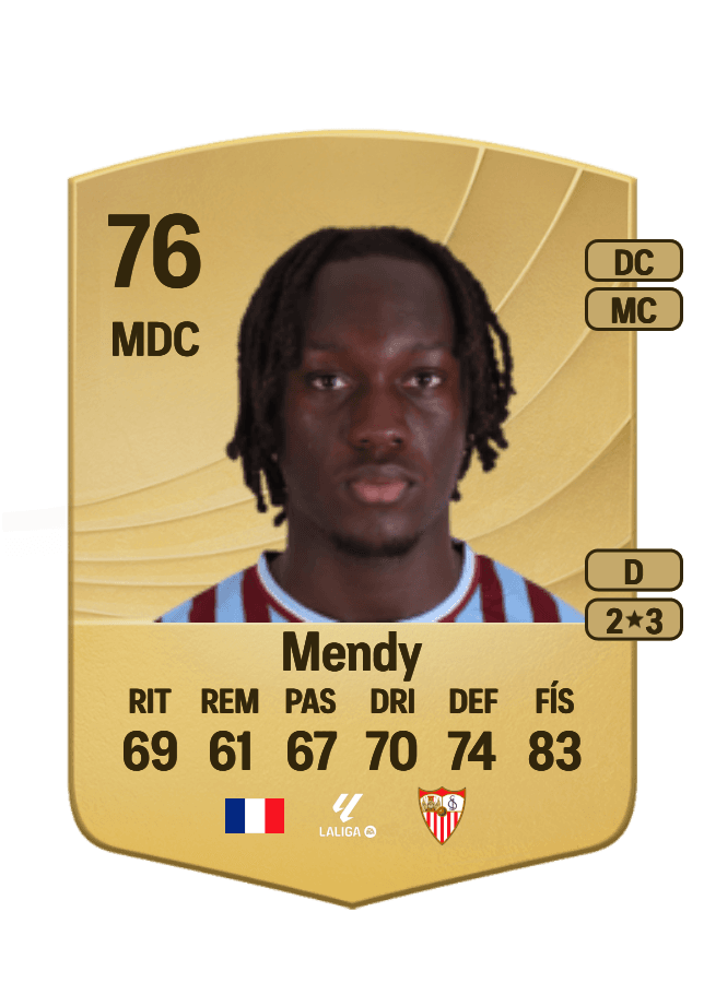 Batista Mendy card