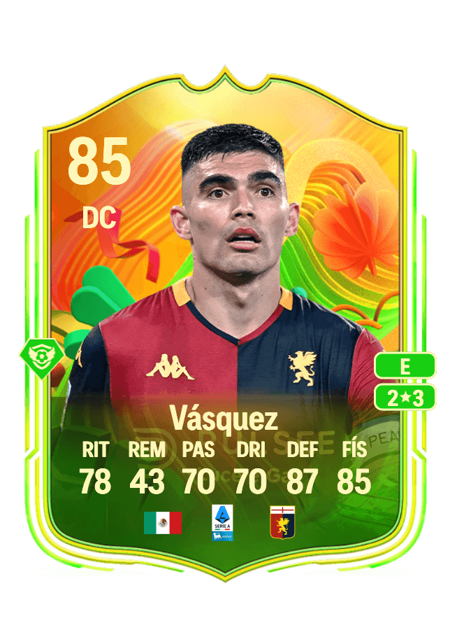 Johan Vásquez card