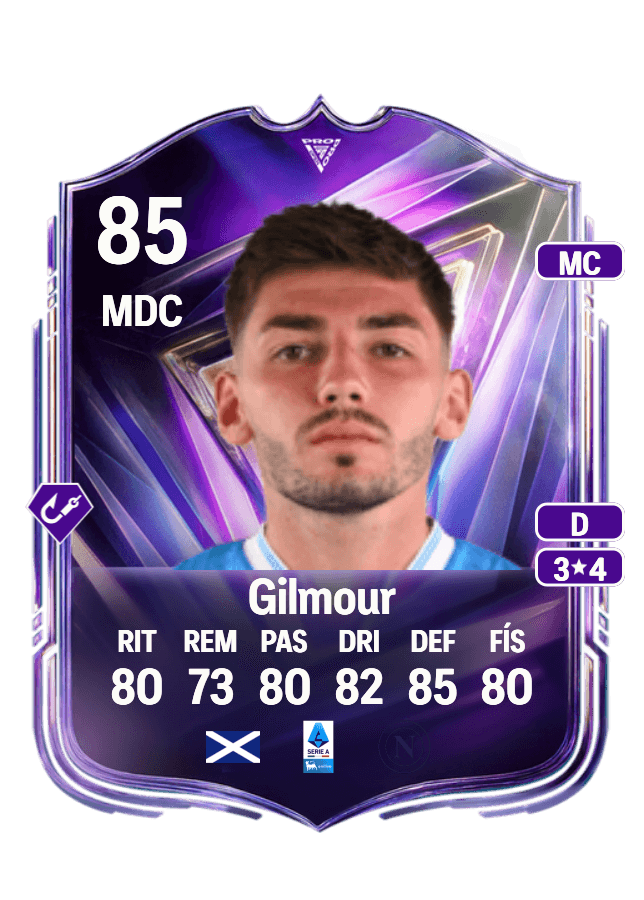 Billy Gilmour card