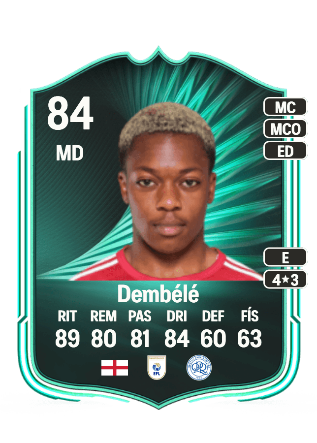 Karamoko Dembélé card