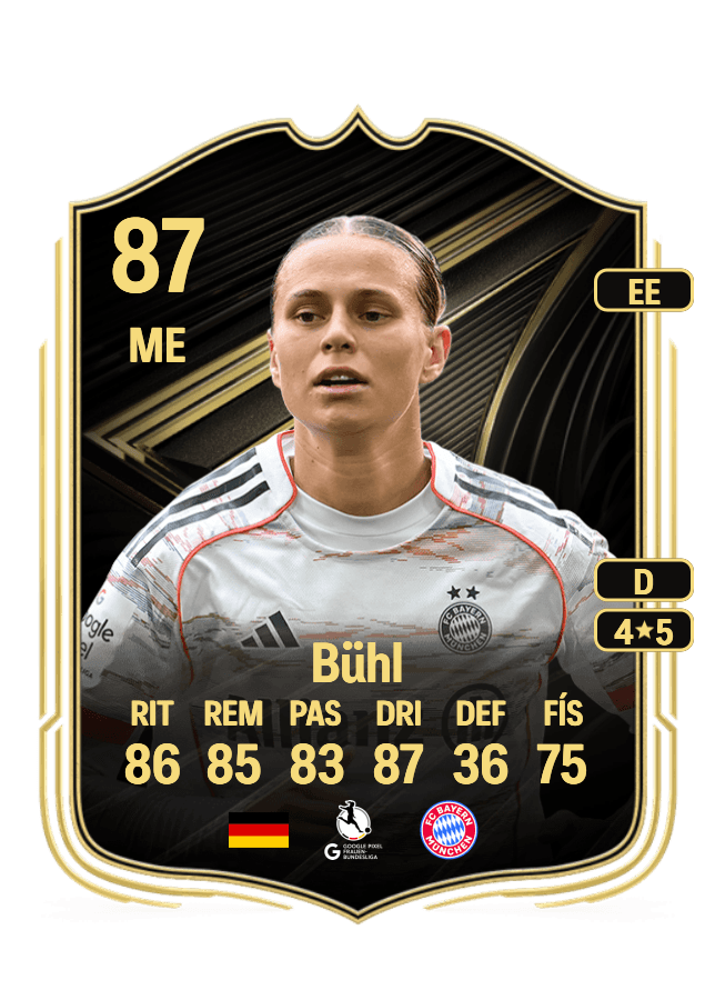 Klara Bühl card