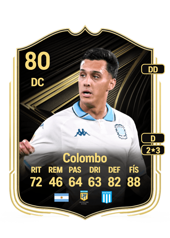 Nazareno Colombo card