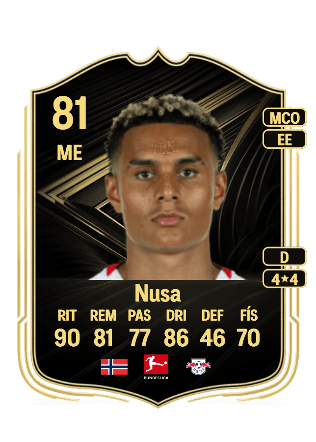 Antonio Nusa card
