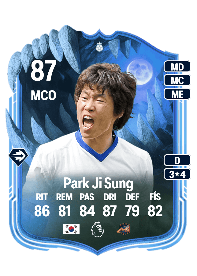 Park Ji Sung card