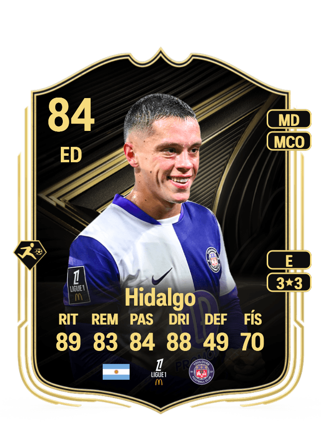 Santiago Hidalgo card