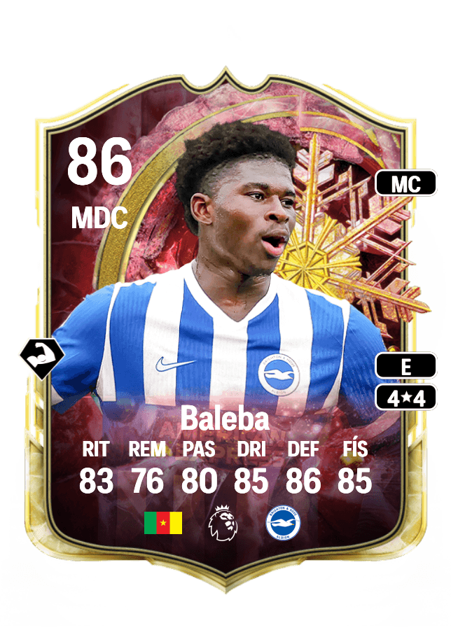 Carlos Baleba card