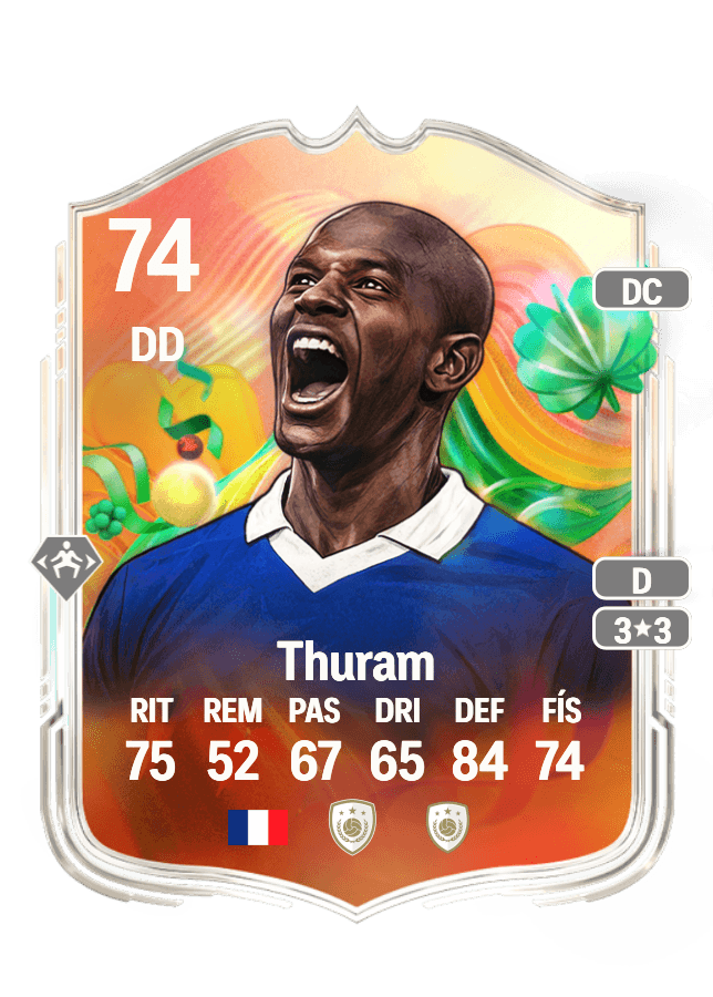 Lilian Thuram card