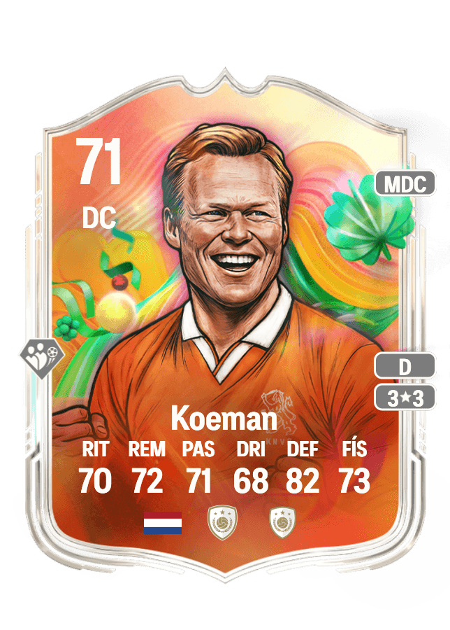 Ronald Koeman card