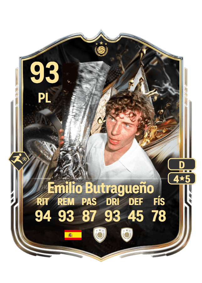 Emilio Butragueño card