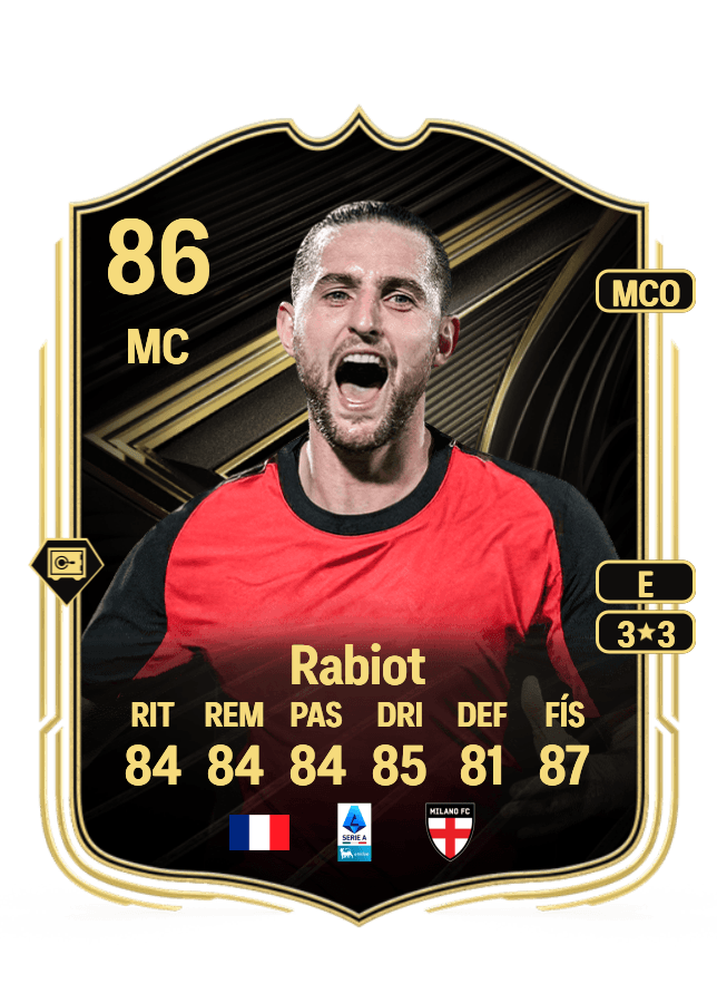 Adrien Rabiot card