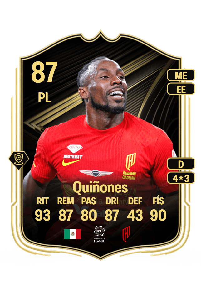 Julian Quiñones card