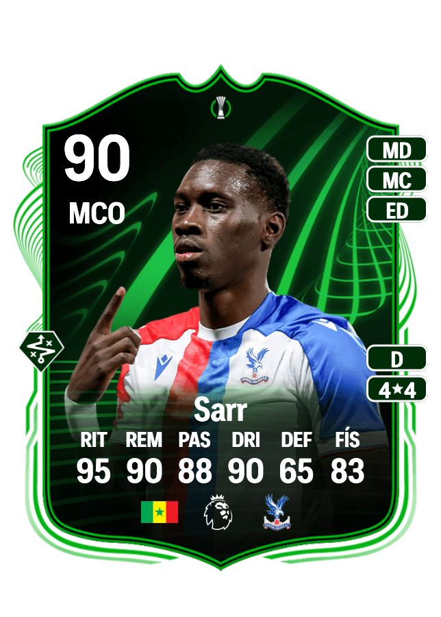 Ismaïla Sarr card